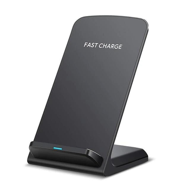 15W Wireless Fast Charging Pad — Works With iPhone & Android